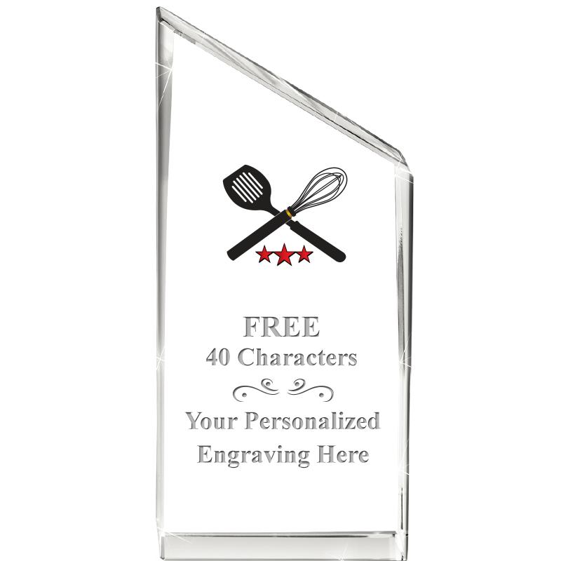 4" EMPIRE CRYSTAL AWARD