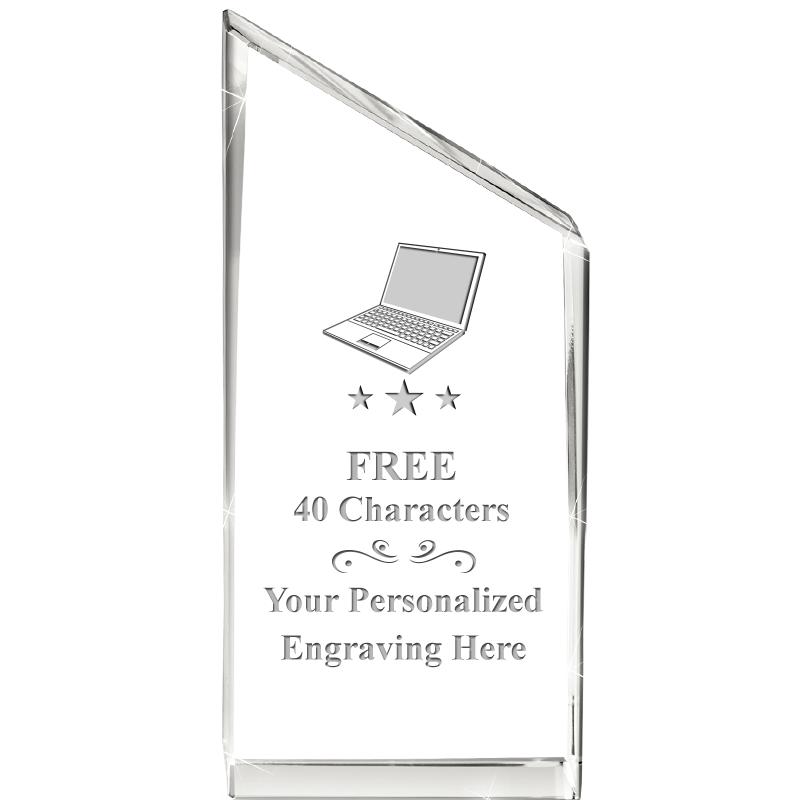4" EMPIRE CRYSTAL AWARD