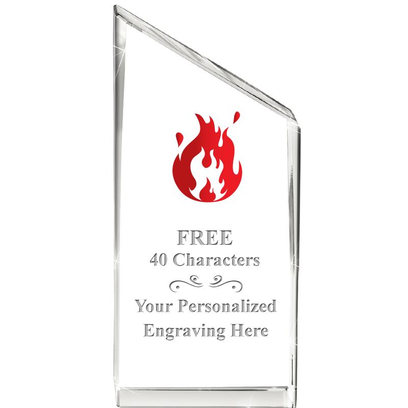 4" EMPIRE CRYSTAL AWARD