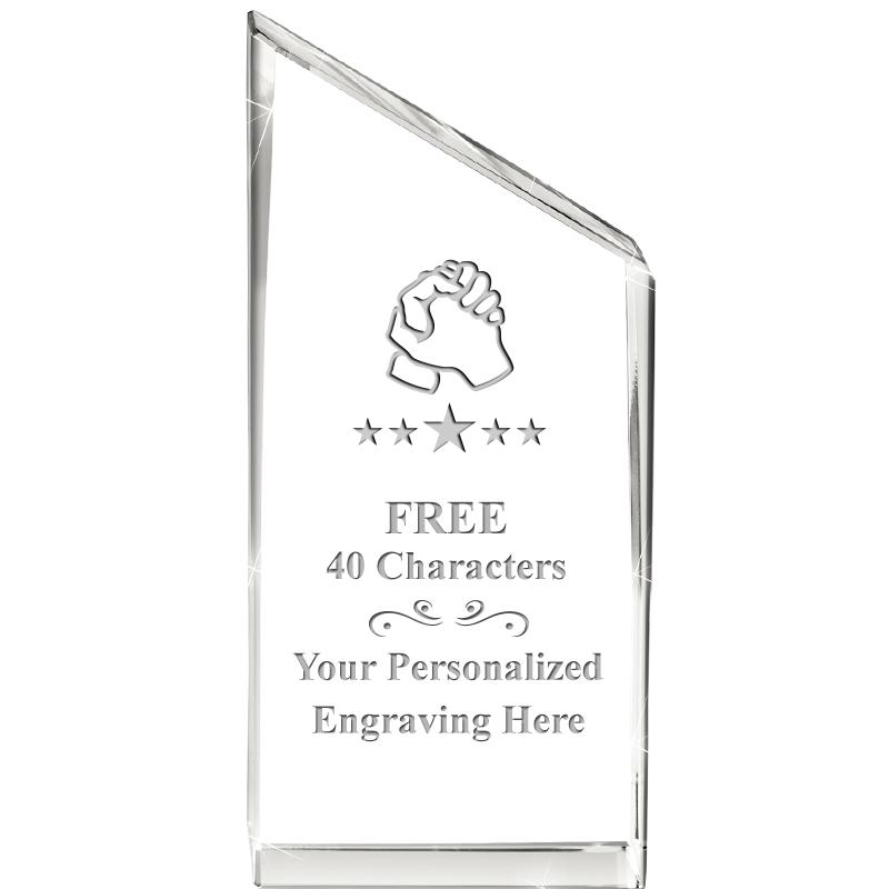 4" EMPIRE CRYSTAL AWARD