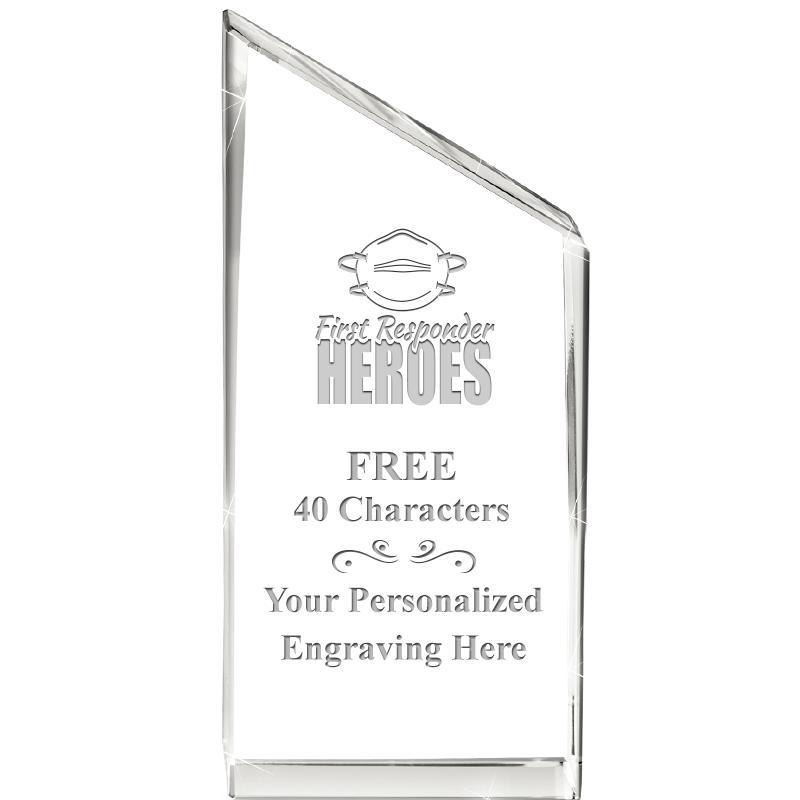 4" EMPIRE CRYSTAL AWARD