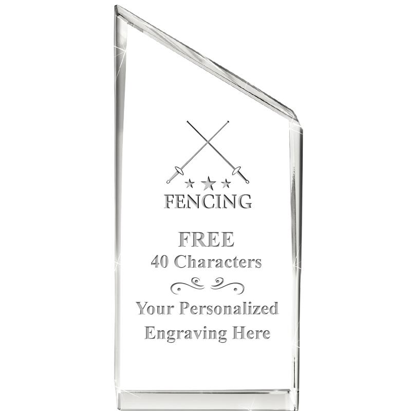 4" EMPIRE CRYSTAL AWARD