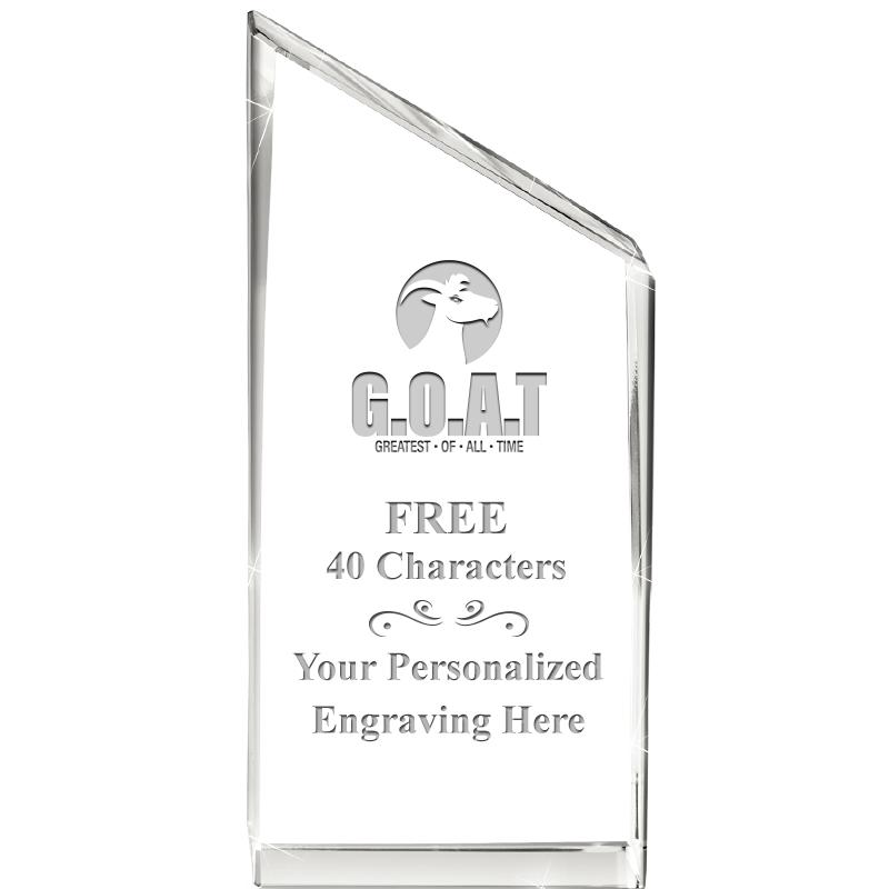 4" EMPIRE CRYSTAL AWARD