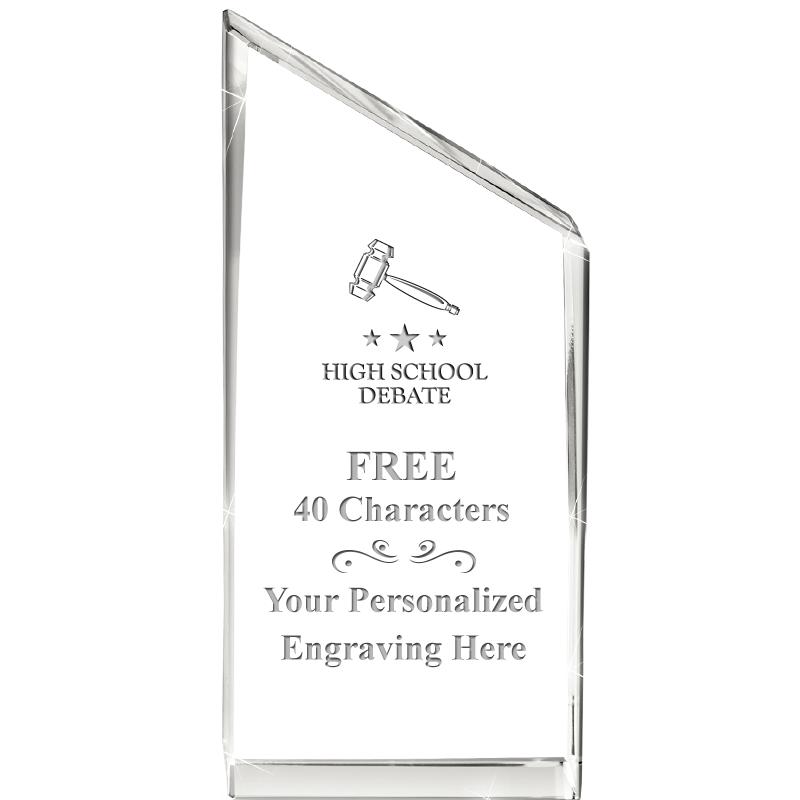 4" EMPIRE CRYSTAL AWARD