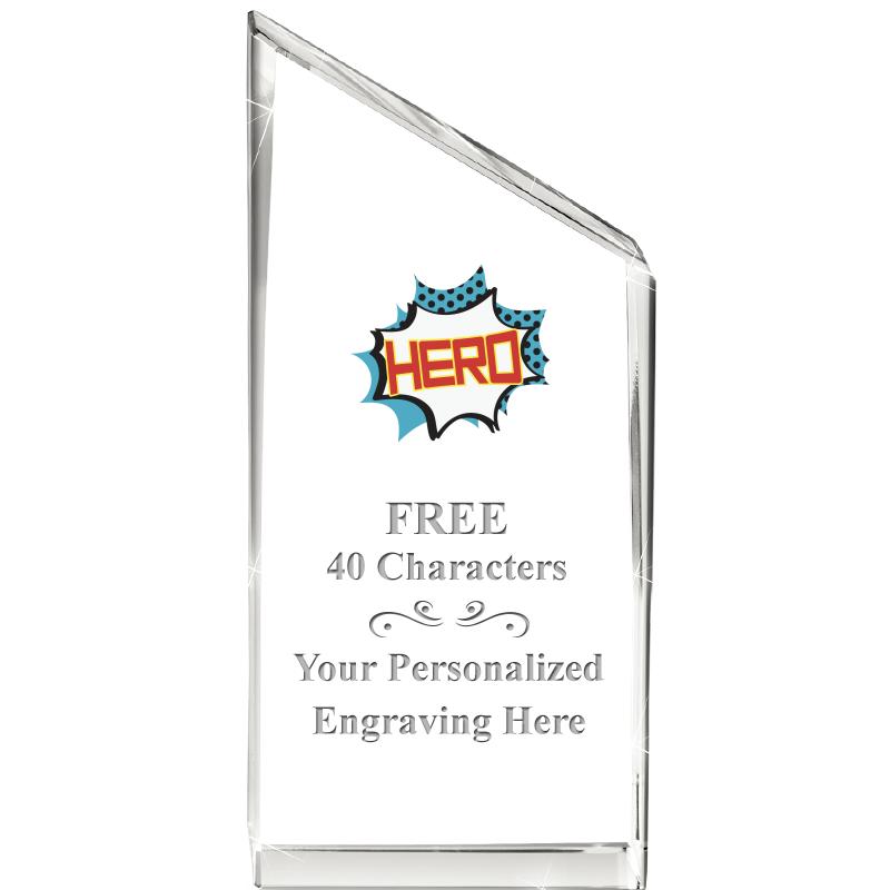 4" EMPIRE CRYSTAL AWARD