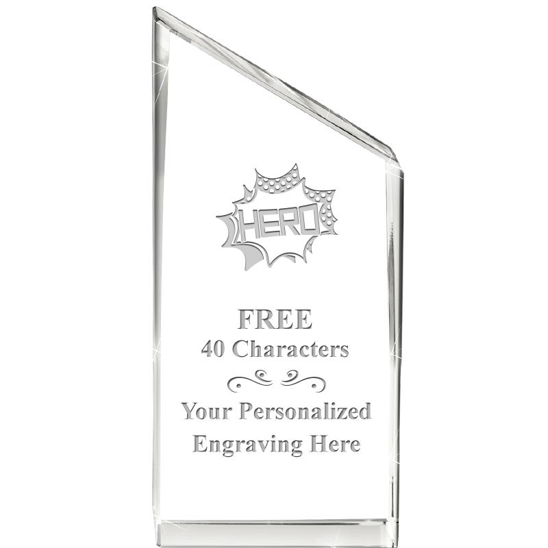 4" EMPIRE CRYSTAL AWARD