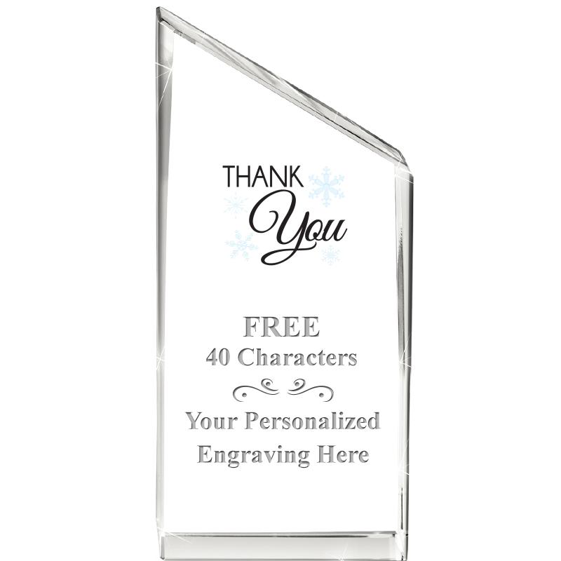 4" EMPIRE CRYSTAL AWARD