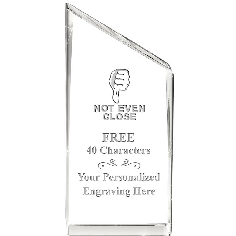 4" EMPIRE CRYSTAL AWARD