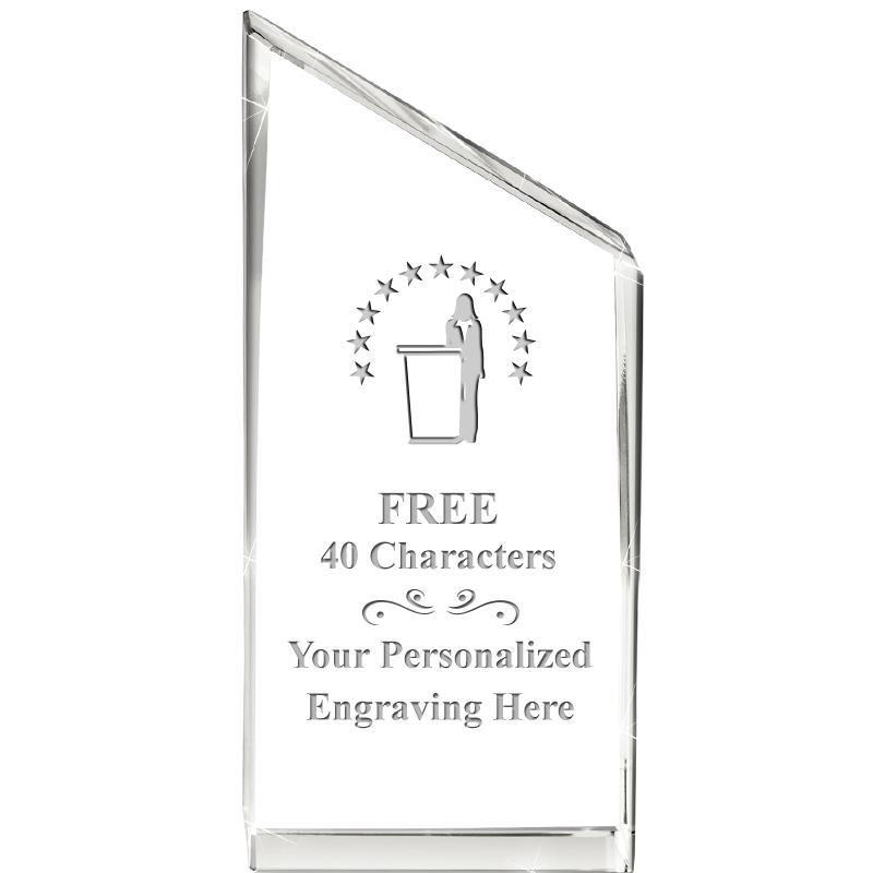 4" EMPIRE CRYSTAL AWARD