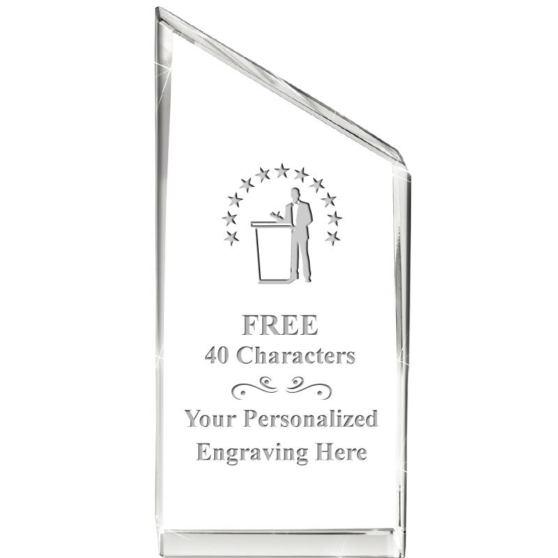 4" EMPIRE CRYSTAL AWARD