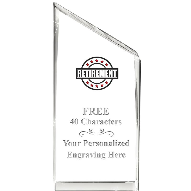 4" EMPIRE CRYSTAL AWARD