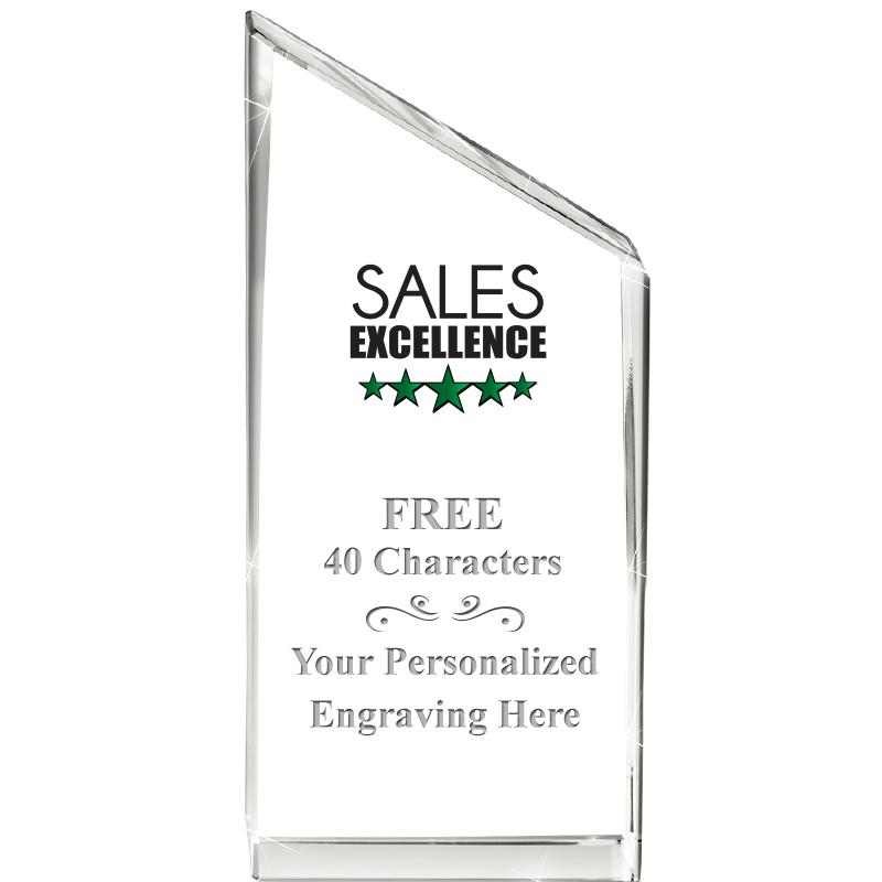 4" EMPIRE CRYSTAL AWARD