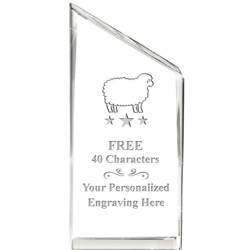 4" EMPIRE CRYSTAL AWARD