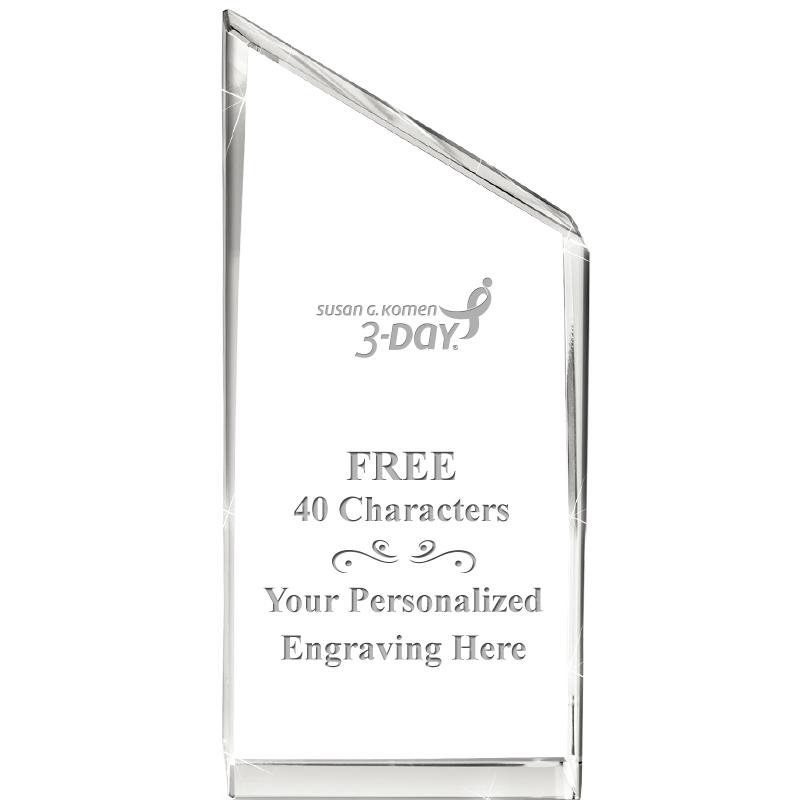 4" EMPIRE CRYSTAL AWARD