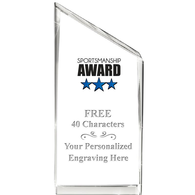 4" EMPIRE CRYSTAL AWARD