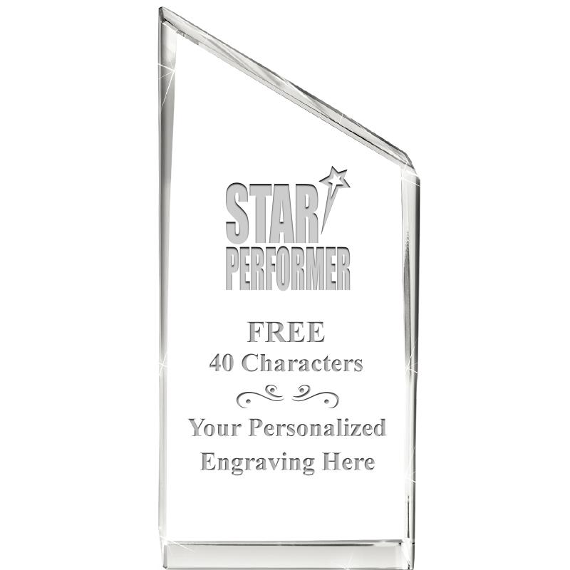 4" EMPIRE CRYSTAL AWARD