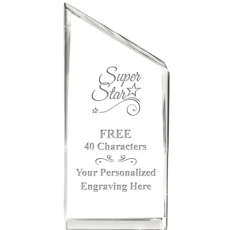 4" EMPIRE CRYSTAL AWARD