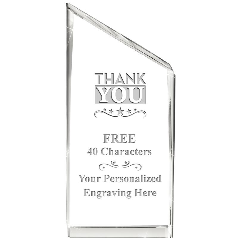 4" EMPIRE CRYSTAL AWARD