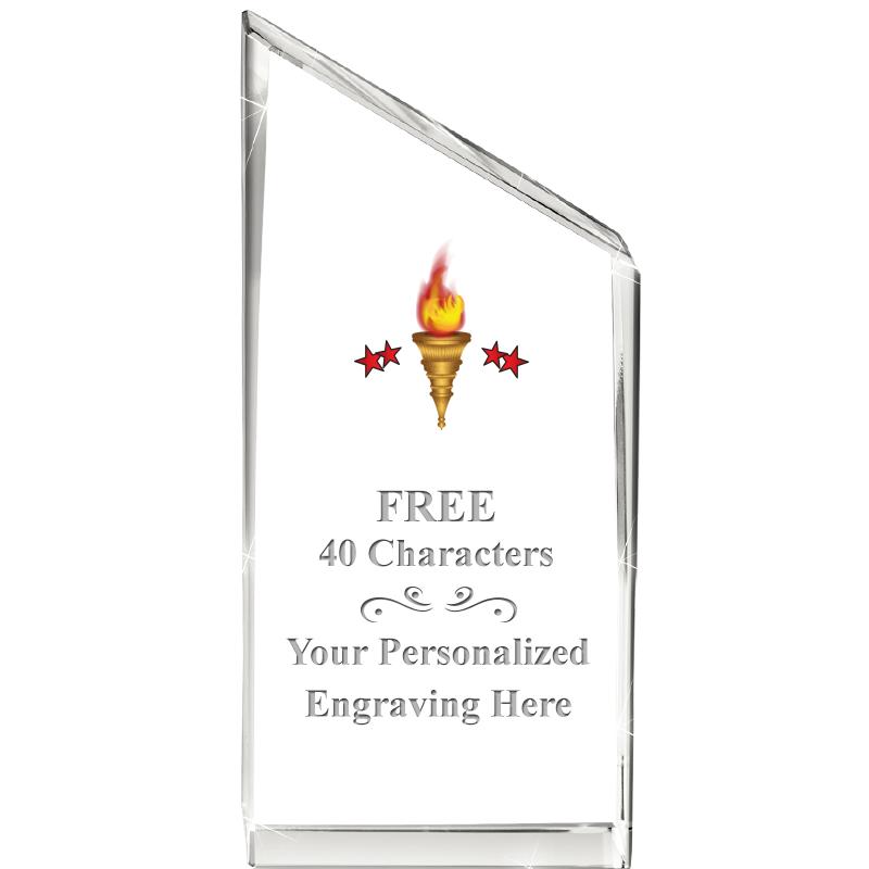 4" EMPIRE CRYSTAL AWARD