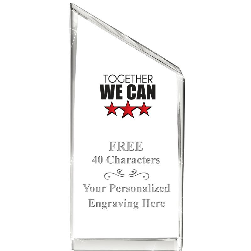 4" EMPIRE CRYSTAL AWARD