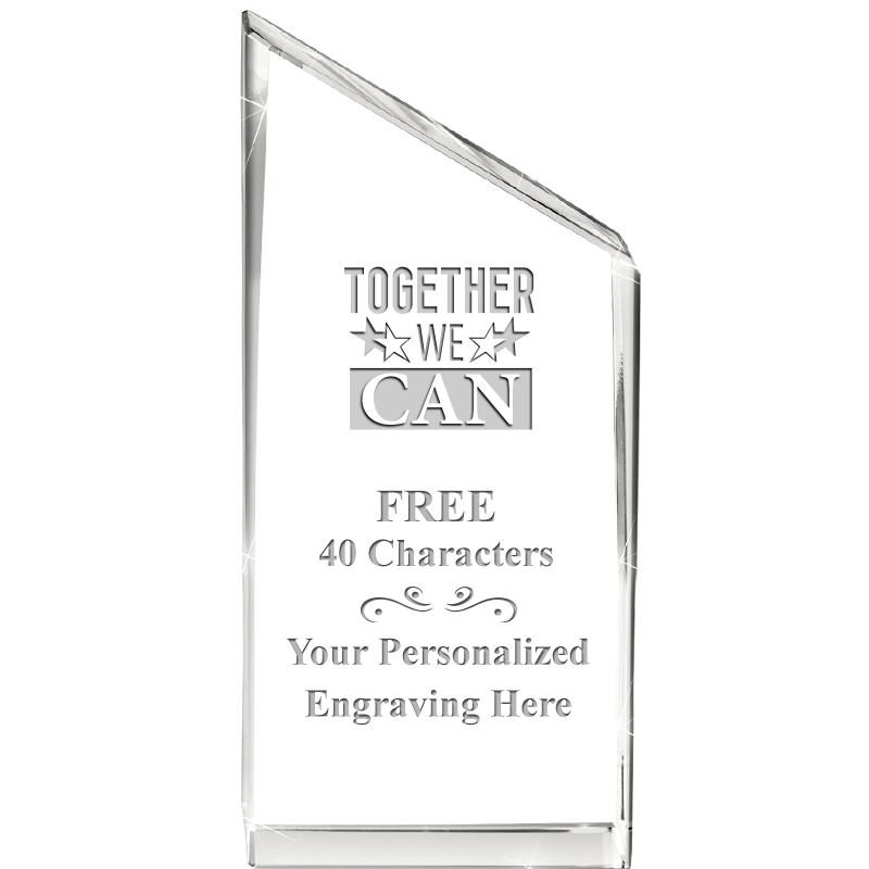 4" EMPIRE CRYSTAL AWARD