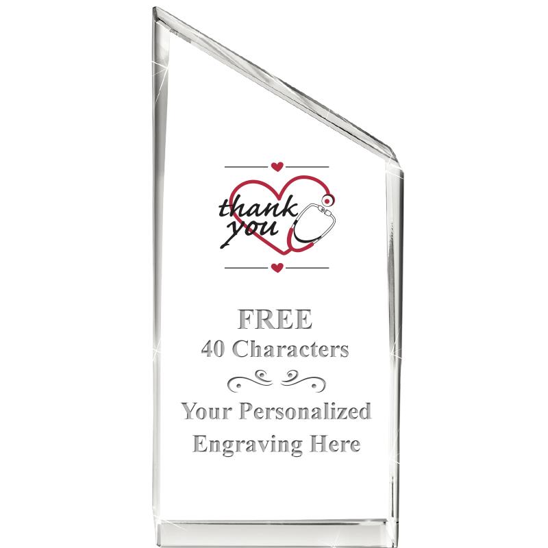 4" EMPIRE CRYSTAL AWARD