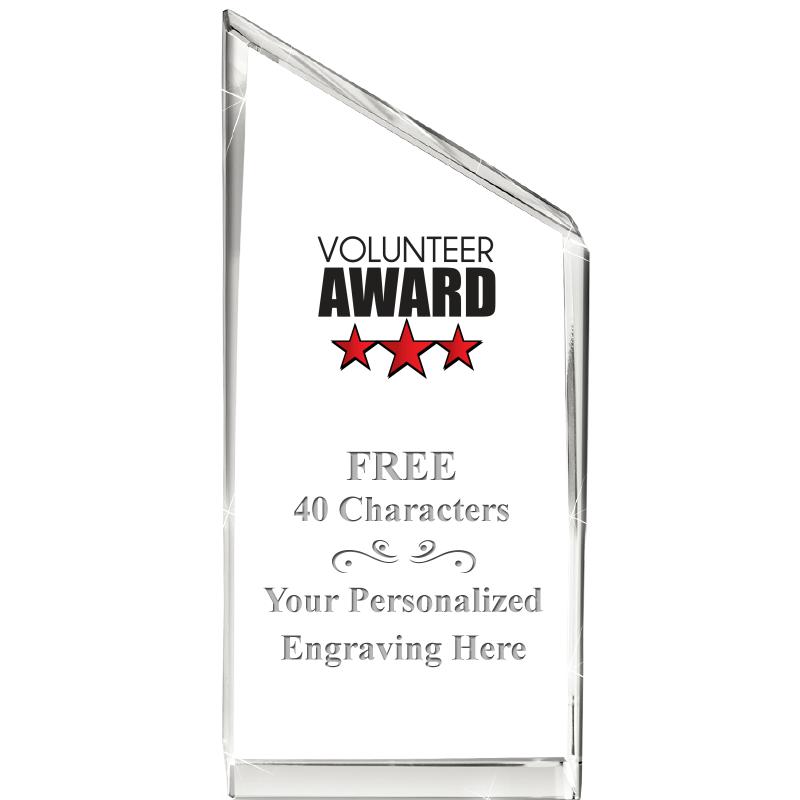 4" EMPIRE CRYSTAL AWARD