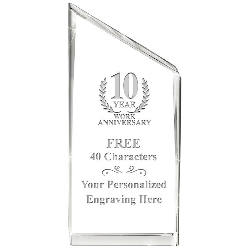 4" EMPIRE CRYSTAL AWARD