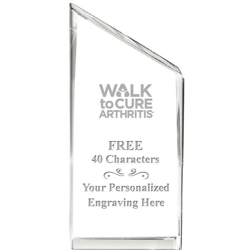 4" EMPIRE CRYSTAL AWARD