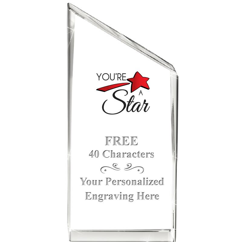4" EMPIRE CRYSTAL AWARD