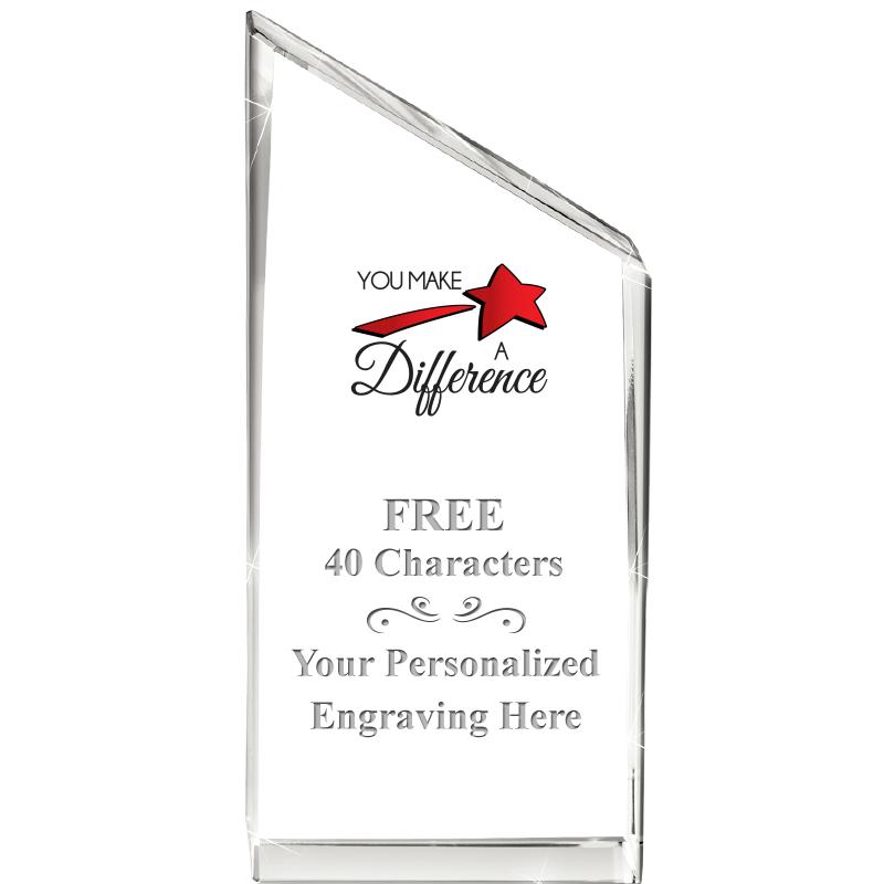 4" EMPIRE CRYSTAL AWARD