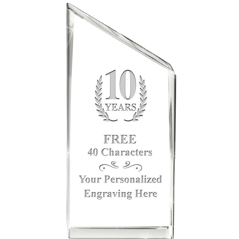 4" EMPIRE CRYSTAL AWARD