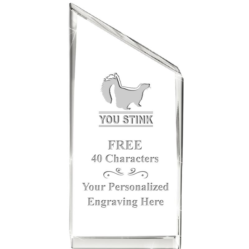 4" EMPIRE CRYSTAL AWARD