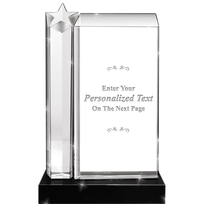 9.5"ENVISION STAR CRYSTAL