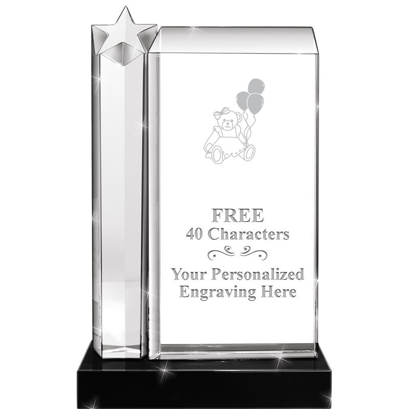 9.5"ENVISION STAR CRYSTAL