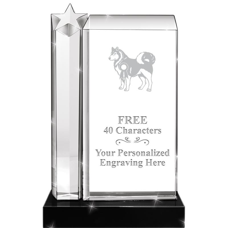 9.5"ENVISION STAR CRYSTAL