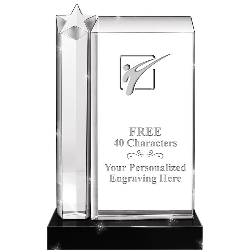 9.5"ENVISION STAR CRYSTAL