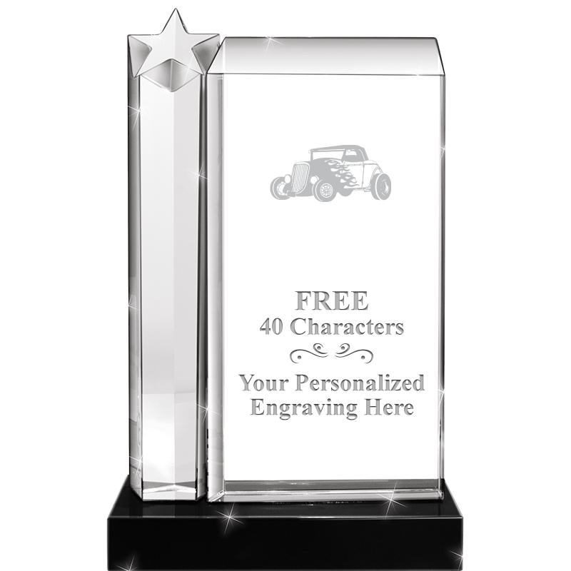 9.5"ENVISION STAR CRYSTAL