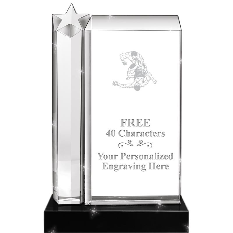 9.5"ENVISION STAR CRYSTAL