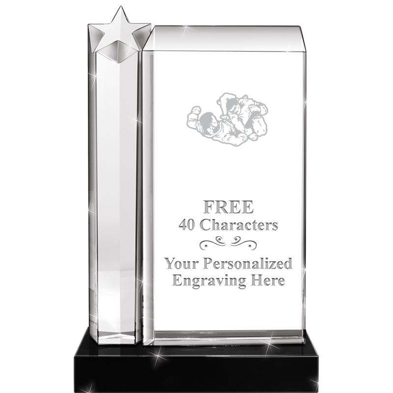 9.5"ENVISION STAR CRYSTAL