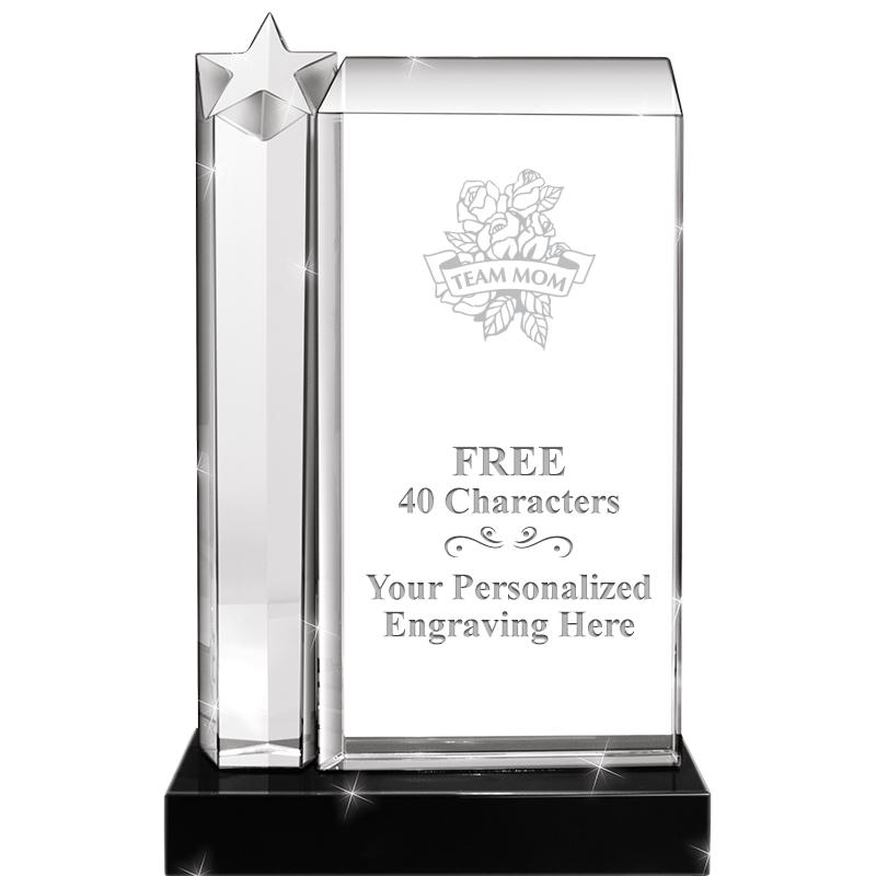 9.5"ENVISION STAR CRYSTAL