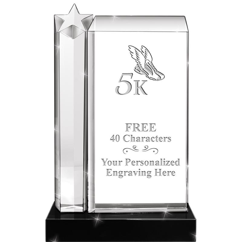 9.5"ENVISION STAR CRYSTAL