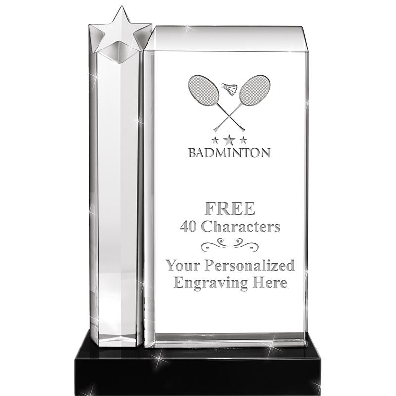 9.5"ENVISION STAR CRYSTAL