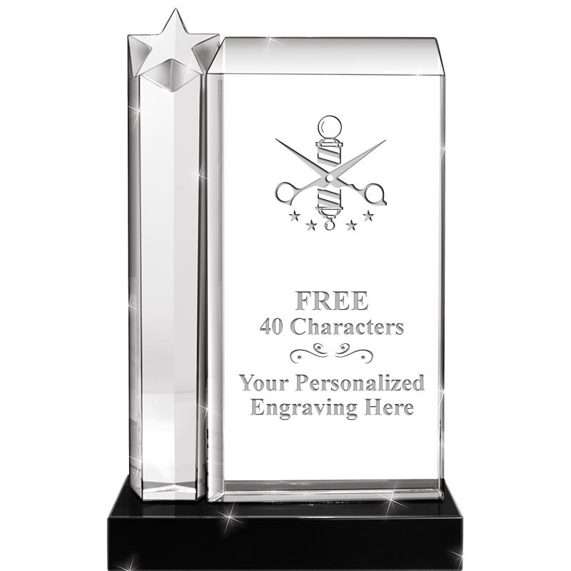 9.5"ENVISION STAR CRYSTAL