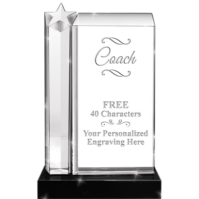 9.5"ENVISION STAR CRYSTAL