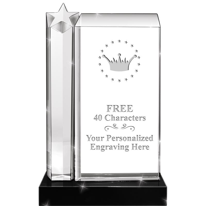 9.5"ENVISION STAR CRYSTAL