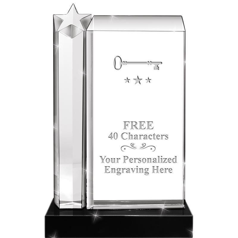 9.5"ENVISION STAR CRYSTAL