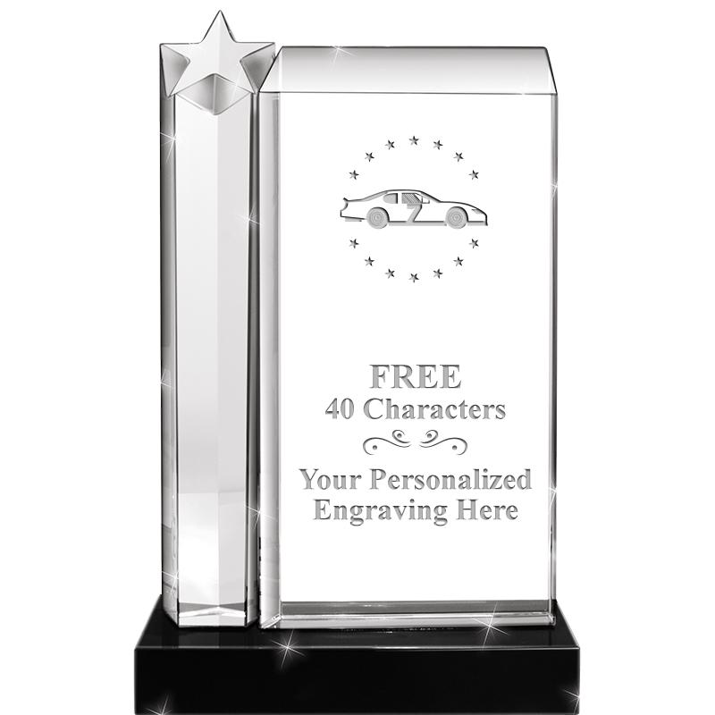 9.5"ENVISION STAR CRYSTAL