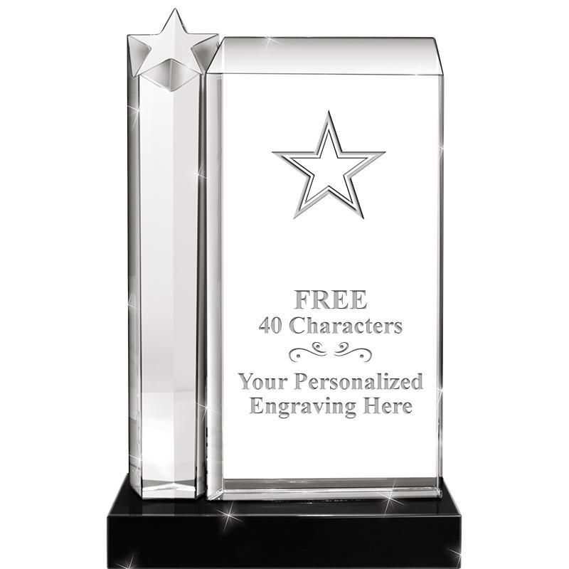 9.5"ENVISION STAR CRYSTAL