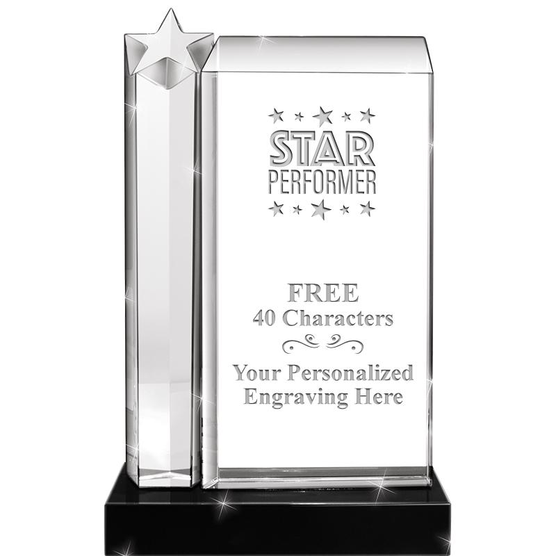 9.5"ENVISION STAR CRYSTAL